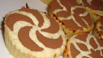 Живописное пирожное