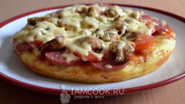 быстрая пицца в мультиварке