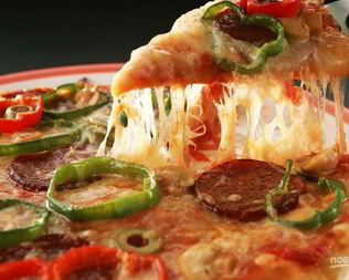 Итальянская тонкая пицца