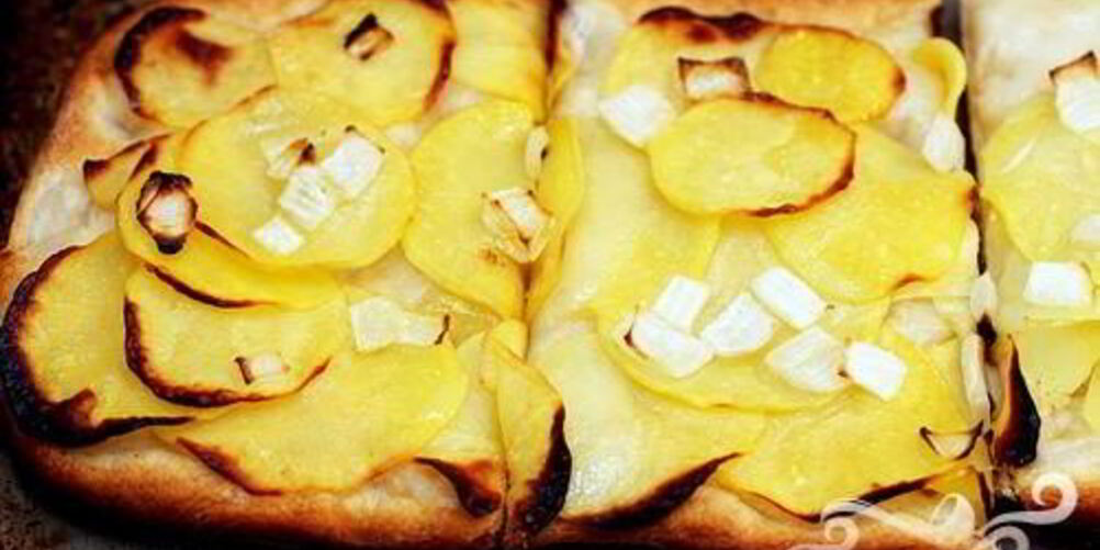 Рецепт картофельной пиццы