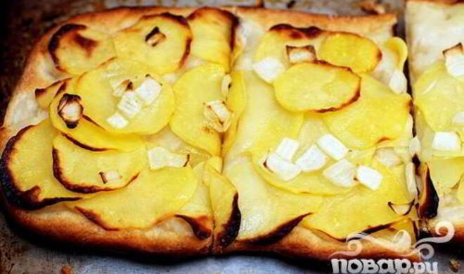 Картофельная пицца