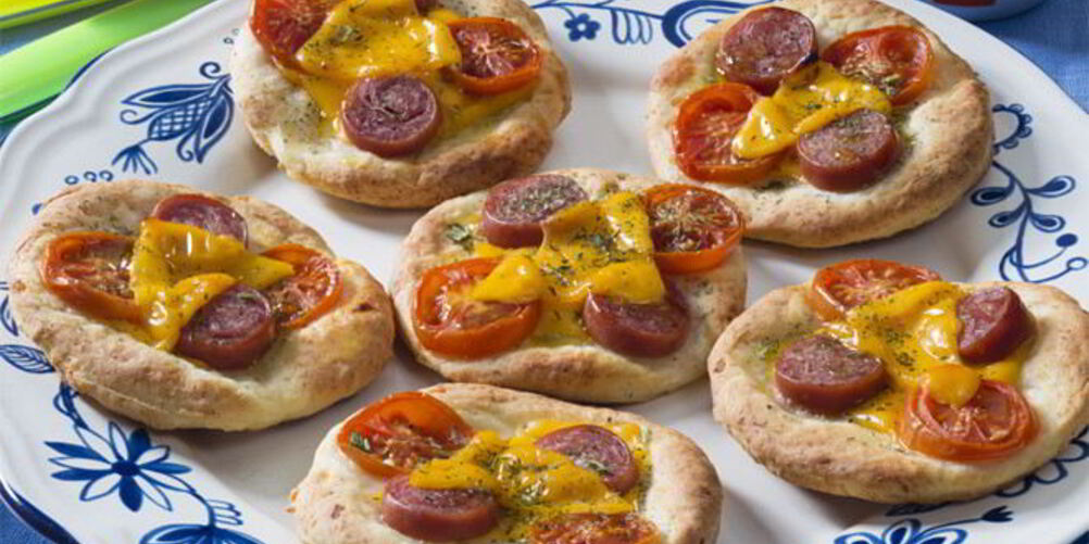 Рецепт мини-пиццы домашней