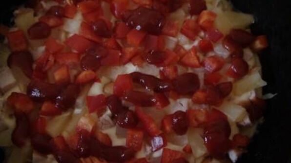 пицца минутка на сковороде