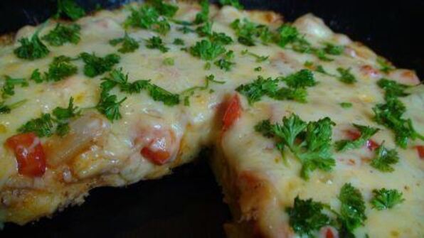 пицца минутка на сковороде