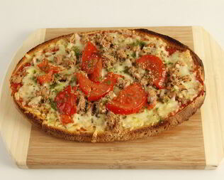 Пицца на хлебе