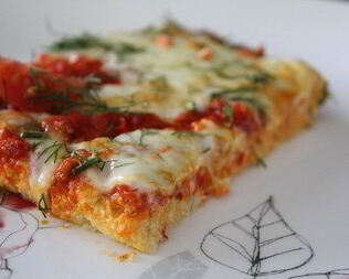 Пицца на основе цветной капусты