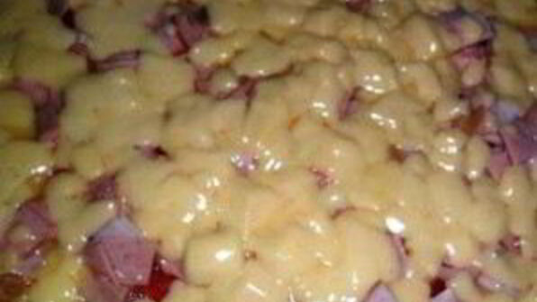 пицца на сковороде