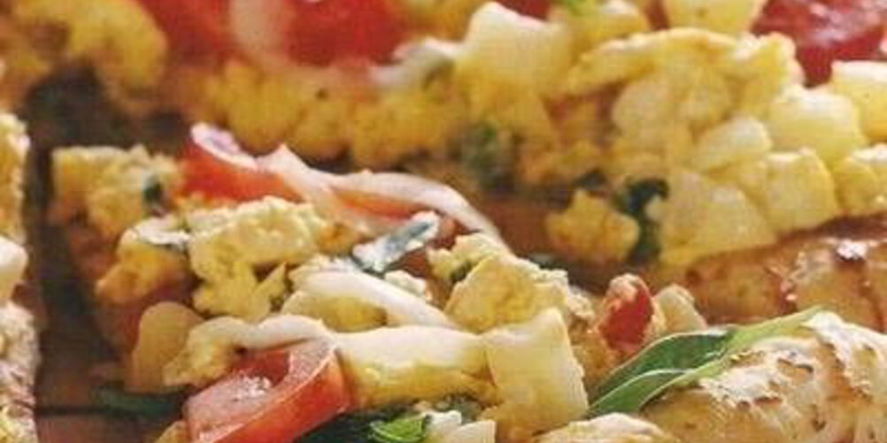 Рецепт пиццы с картошкой и курицей