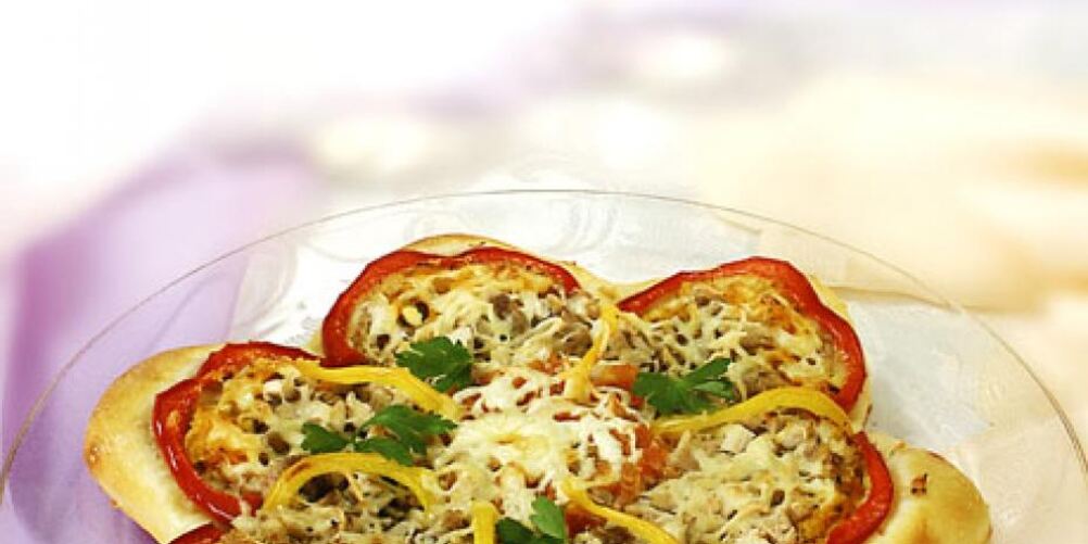 Рецепт пиццы с курицей и майонезом