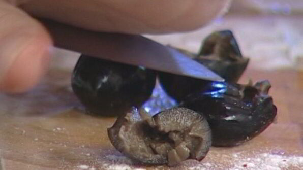 пицца с радиккио и моцареллой