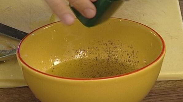 пицца с радиккио и моцареллой