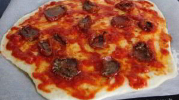 пицца с вялеными помидорами