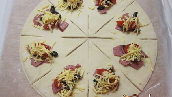 пицца солнце