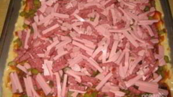 пицца в духовке на майонезе