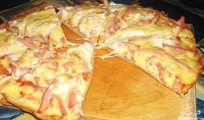 Пицца за 10 минут