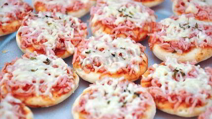 Простая мини пицца