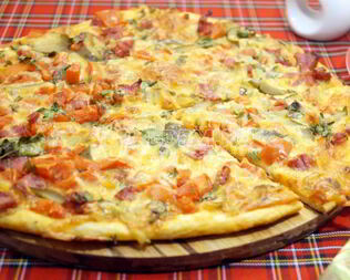 Тонкая пицца