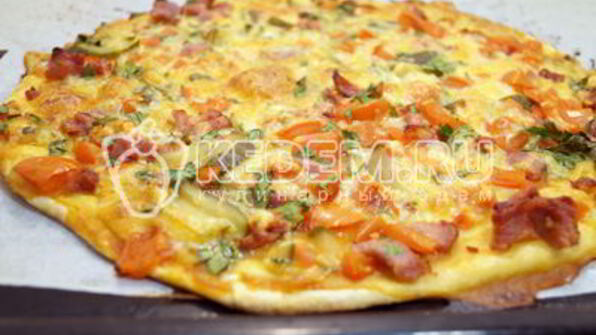 тонкая пицца