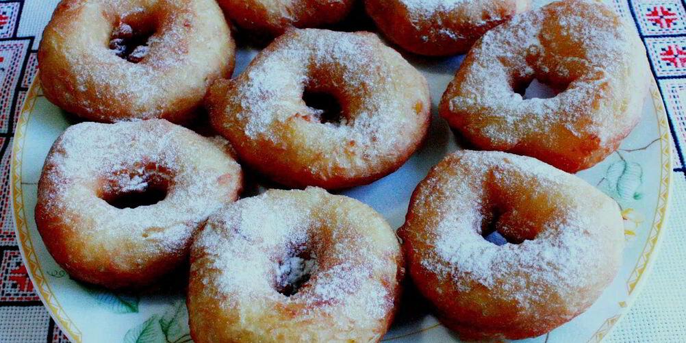 Рецепт быстрых пончиков на кефире