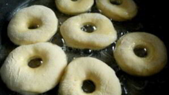 быстрые пончики на кефире