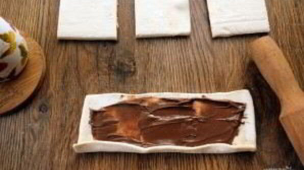 крученые пончики с нутеллой