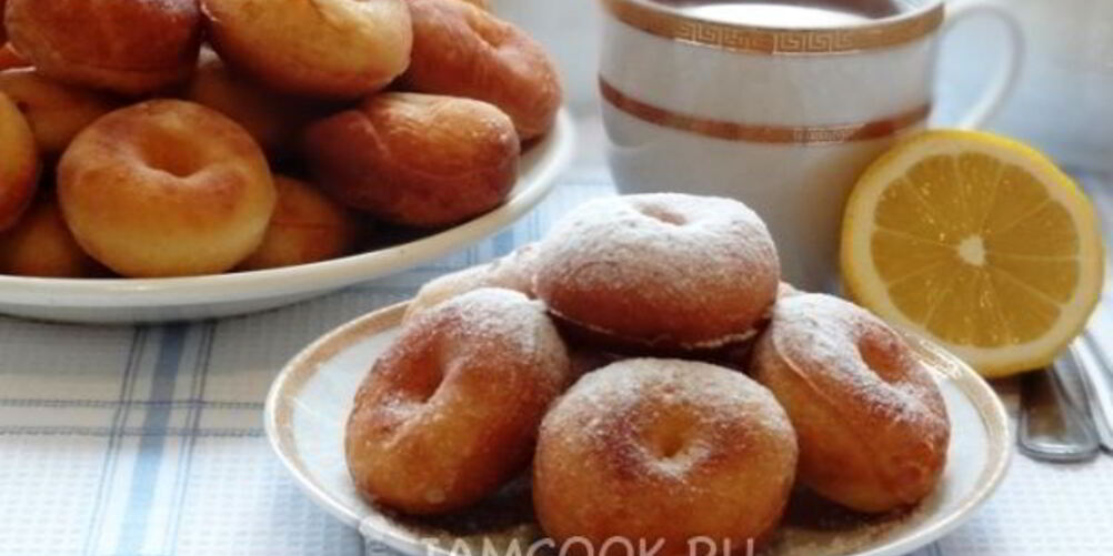 Рецепт пончиков дрожжевых
