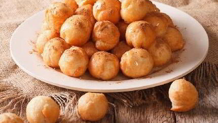 Пончики из манки