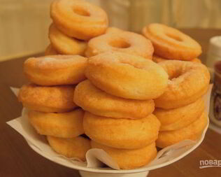 Пончики из творога в растительном масле