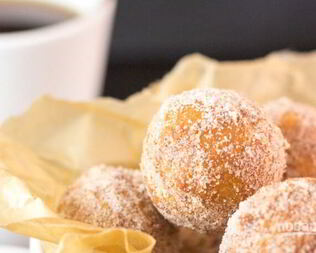 Пончики на молоке без дрожжей