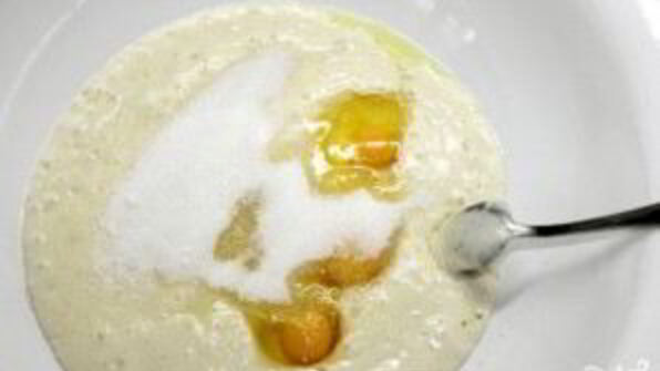 пончики с чесноком