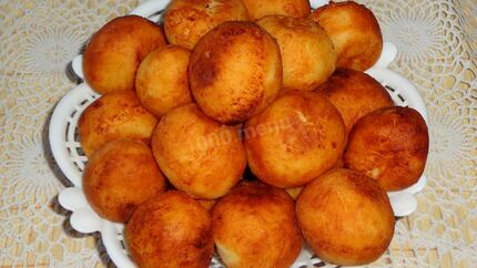 Пончики творожные за 10 минут