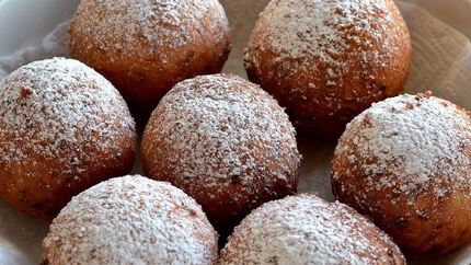 Пончики творожные