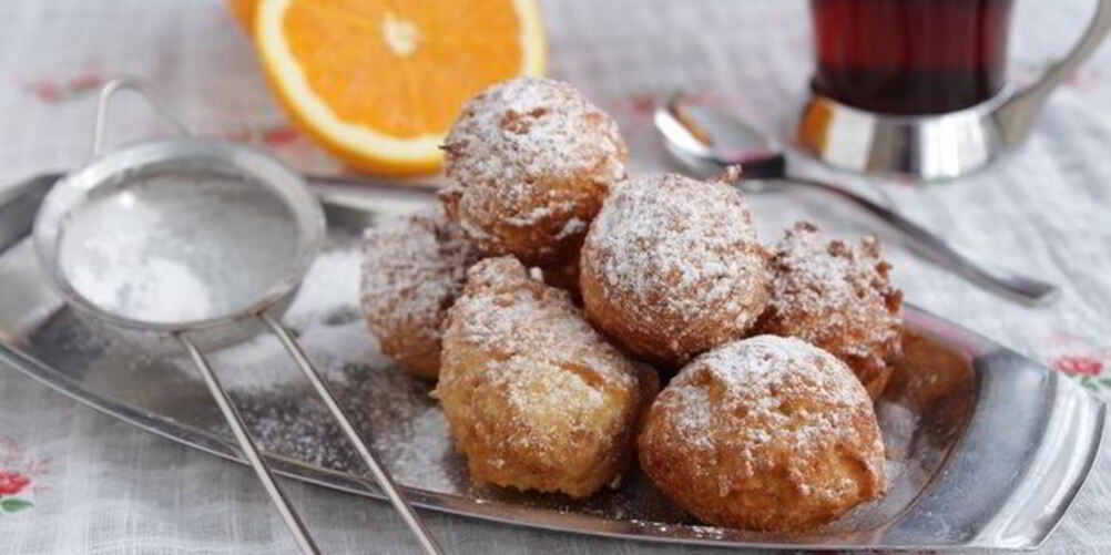 Рецепт пончиков zeppole с апельсиновым ароматом и нежностью яблока