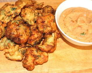 Рыбные пончики из трески