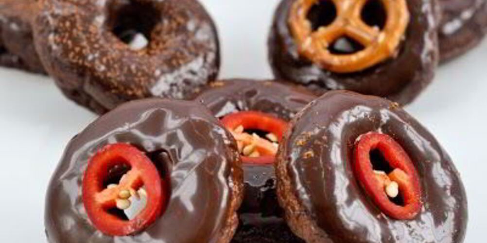 Рецепт шоколадных пончиков