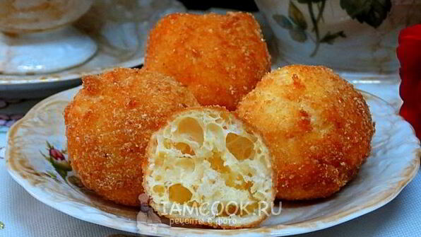 сырные пончики