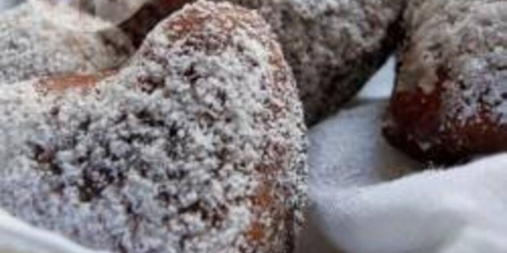 Рецепт творожных пончиков сердечки