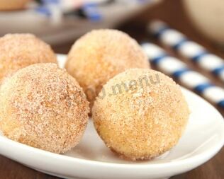 Творожные пончики во фритюре