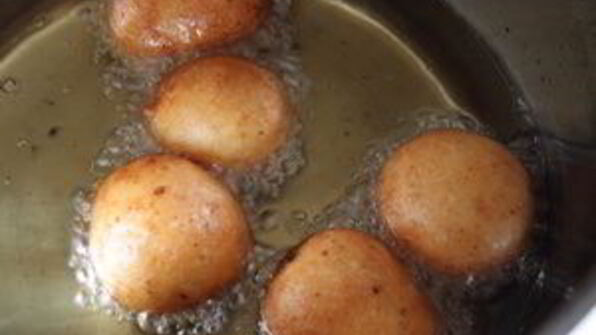 ванильные пончики на соде