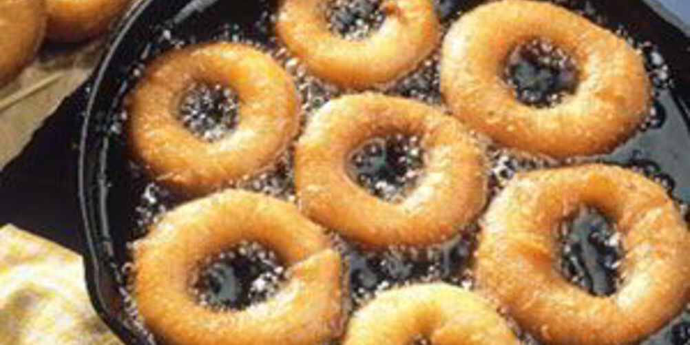 Рецепт яблочных пончиков