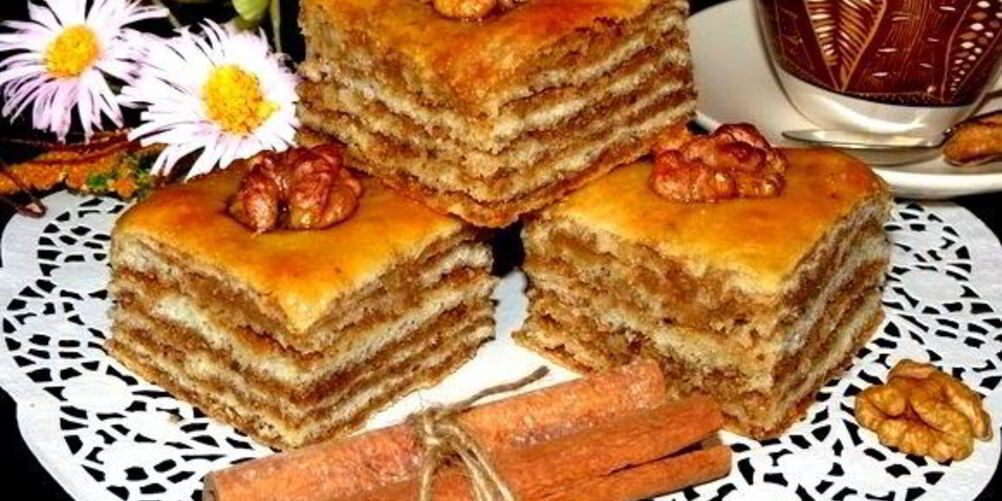 Рецепт постной пахлавы