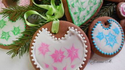 Имбирные рождественские пряники