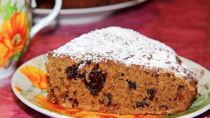 Коврижка с черносливом