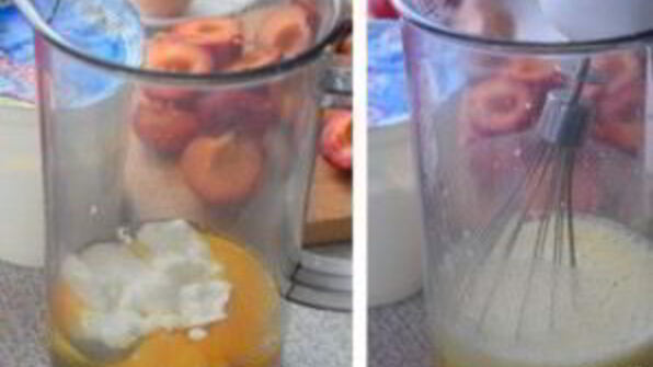 коврижка со сливами