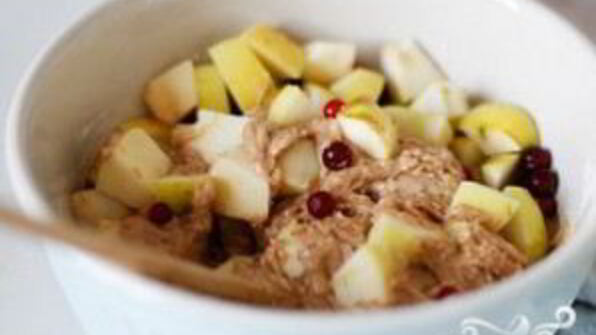 коврижка яблочная