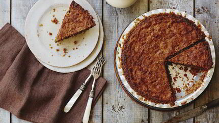 Медовая и шоколадная постная коврижка