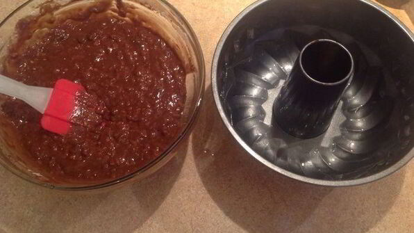 постная коврижка с миндалем, изюмом и черносливом