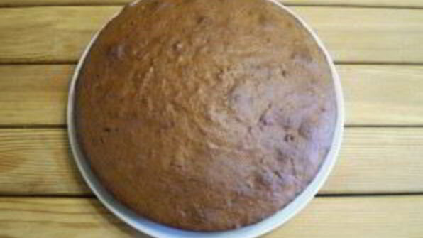 постная коврижка с вареньем