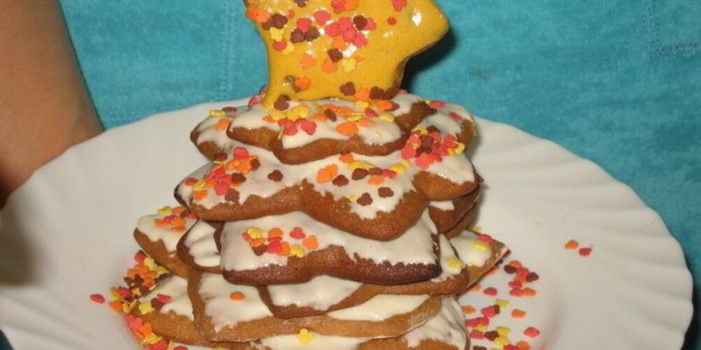 Рецепт пряничной новогодней елочки и не только