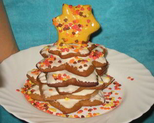 Пряничная новогодняя елочка и не только